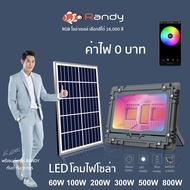 Randy LED Solar Light Thick แอลอีดี สปอร์ตไลท์ โซล่าเซลล์ สลิม กันน้ำ ไฟ สปอตไลท์ พลังงานแสงอาทิตย์ Solar cell ไฟโซล่า