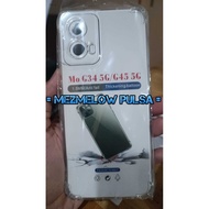 Caseng Transparent Silicone Softcase Casing Caseng Softcase Case MOTO G45 5G MOTO G34/