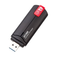 Hannord USB WiFi 6 AX1800 USB 3.0 1800Mbps Dual Band 2.4G/5 Ghz USB Dongle การ์ดเครือข่าย Wifi ไร้สา