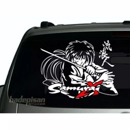 Samurai X sticker, samurai X sticker