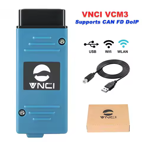 VNCI VCM3 Diagnostic Scanner For Ford Mazda Support CAN FD DoIP 4 Channel CAN BUS Compatible With Or