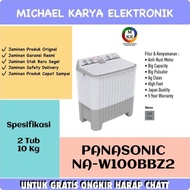 Terbaik Mesin Cuci 2 Tabung Panasonic 10Kg Na-W100Bbz2 Panasonic