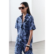 75354 - Blue Vintage 1 (XS,S,M,L) - Blouse