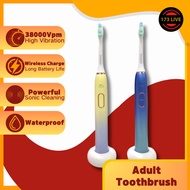 【173 Live Channel】Tsumori Adult/Kid Smart Toothbrush Ultrasonic Electric Waterproof Rechargeable.
