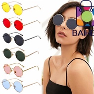 BAIHEE Steampunk Sunglasses Metal Frame Eyewear Circle Glasses Round Sunglasses