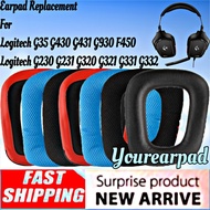 Earcup Foam Earpad Cushion Logitech G35 G230 G231 G320 G321 G331 G332 G430 G431 G930