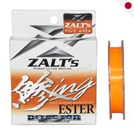 Zalt's Ajing Detector Ester Fishing Line - Ultra Sensitive Soft Type Neon Orange
