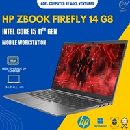 1Year Warranty I HP ZBook Firefly 14 G7 Mobile Workstation 14"FHD intel i5(11TH GEN) Laptop
