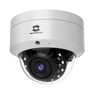 3MP PoE Security Vandal Dome Camera, Wired Outdoor Indoor Surveillance IP Camera 2.8mm Lens Motion D