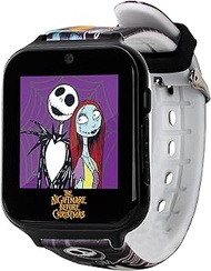 Accutime Nightmare Before Christmas Interactive Smartwatch for Kids - Camera, Games &amp; Fitness Features, Smartwatch