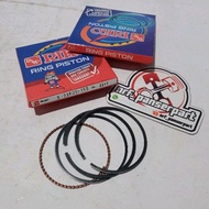 PISTON RING SEHER BORE UP MIO XB BEAT XB JUPITER XB OS/OVER SIZE 53.5/53,75/54/55.25/54.5/54,75/55/5