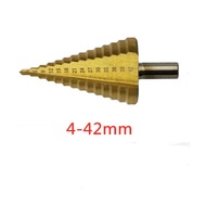 【Hot-Selling】 High Speed Steel Step Drill Bit For Metal Wood Hole Cutter Hss Titanium Coated Drillin