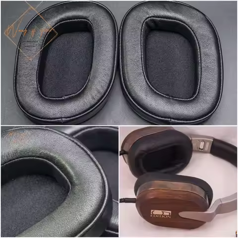 Sheepskin Ear Pads Foam Cushion For Ultrasone ED5 Edition 5 Headphone EarPad Real Leather Lambskin