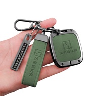 Applicable ZEEKR 7X Key cover ZEEKR 001 ZEEKR X Electric Bike Key Case ZEEKR 007 Metal Remote Contro