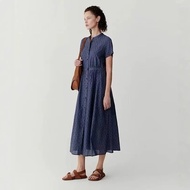 Fine Cloth Women's Cotton Dress Hequan icic New Style Medium Long Spring