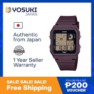 CASIO QUARTZ LF-20W-5A  STANDARD Brown Wrist Watch For Woman from YOSUKI JAPAN