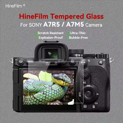 A7M5 A7R5 Camera Tempered Glass A7RV A7V Protective Self-adhesive Glass for Sony ILCE-7RM5 Cam LCD S