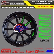 Sticker Cutting Velk Mobil Volk Racing Rays Engineering CE28 SL ring 15 16 17 18