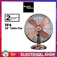Russell Taylors 16 4-Blade Table Fan with Metal Blade TF3/TF4 (Copper) / Stand Fan SF3
