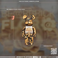 ❌SOLD OUT❌ (預訂 Pre-Order) Medicom Toy Bearbrick BE@RBRICK FLOR@ #3 GOLD 400% / 100% Flora MAMES 2G E