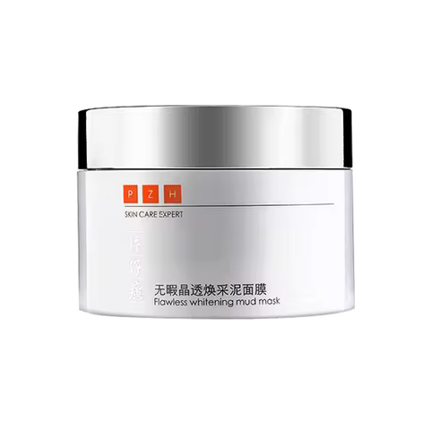 Original Chinese Gift Queen Brand PZH Flawless Whitening Mud Mask 200g