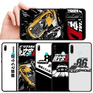 Huawei Y7A Y8P Y9A Y6 Y5 2017 Y6 2018 Y6s 2019 Y6 Prime 2018 Y6 Pro 2019 Y6 2019 Y7 2019 TPU Spot black soft bag phone case EDE1 AE86 Initial D