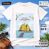 FINLAND 20-Piece SOUVENIR T-Shirt FINLAND STATETAG 24S COTTON PREMIUM SOUVENIR GIFT