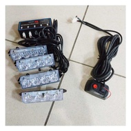 12Volt LED Car Lights 4 Points Thick
