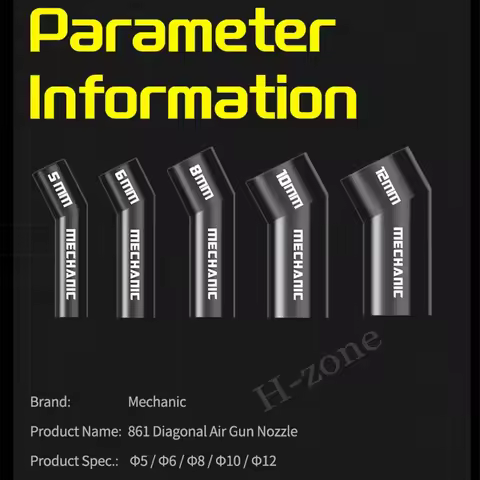 Mechanic 861 Series Heat Gun Nozzle Sleeve for 861DW/ 861Pro Integrated Elbow Hot Air Station Heat G