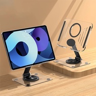 Tablet Stand Folding Adjustable Desk Holder Acrylic Tablet Bracket for Samsung Galaxy Tab S6 Lite S9
