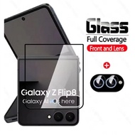 Samsung Galaxy Z Flip 8 Screen & Lens Flip 7 5G Black Screen Glass & Lens Protector