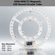 3H Lampu Mentol Bulat LED 36W/48W/72W Magnetik / Magnetic LED Circular Tube Lampu Tube Bulat