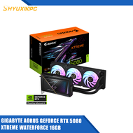 GIGABYTE AORUS GeForce RTX 5080 XTREME WATERFORCE 16GB all-in-one Cooling System Gaming Graphic Card