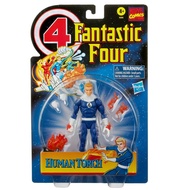 Hasbro Marvel Legends Series Retro Fantastic Four Human Torch 6-Inch Action Figure 6-Inch 6-Inch 6-I