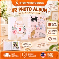 4R Photo Album 100,Album Gambar 4R (Ready Stock) Insert Type Album | Hard Cover | Album Cartoon