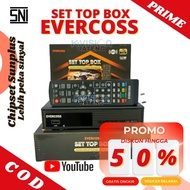 SET TOP BOX EVERCOSS PRIME STB DIGITAL original