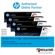 HP 206A Toner Cartridges W2110A / W2111A / W2112A / W2113A