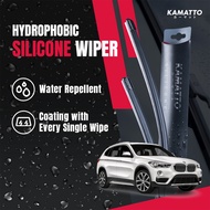 Kamatto Wiper BMW X1 F48 (2015-2022) Hydrophobic Silicone Windshield Wiper Water Repelling Coating