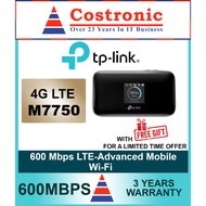 TP-Link M7750 600 Mbps 4G LTE-Advanced Mobile Wi-Fi (3 Years Local Warranty from Ban Leong)
