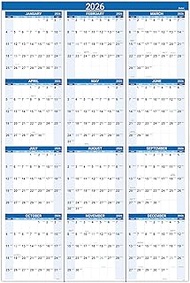 2025 Yearly Wall Calendar - Jan. 2025 - Dec. 2025, 22.8" x 34.4" (Open), 2025 Wall Calendar, Premium