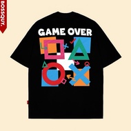 T-shirt GAME OVER Streetwear | Premium Quality Imported T-Shirts | Cotton20s Material | BOSSQUY