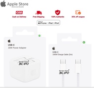20W Charger Type C Fast Charging Original Apple iPhone Charger + 60W USB-C Cherge Cable For iPhone 1