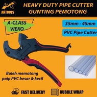 PVC Pipe Cutter HEAVY DUTY 35mm - 45mm PVC Pipe Cutter Pemotong Paip Alat Paip kerja memasang paip /