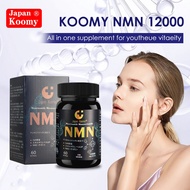 ‌Koomy NMN 200mg + GABA Supplement, 60 Capsules, 2-in-1 Anti-Aging Formula