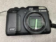[高雄明豐][相機維修服務] Canon G12 黑畫面 CCD感光元件異常 鏡頭組 無動作 閃光燈可以先行露露通詢問