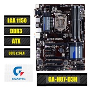 1150/MAINBOARD/GIGABYTE GA-H87-D3H/GEN4-5/DDR3+ฝาหลัง