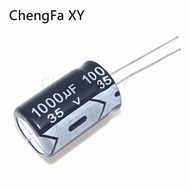 10PCS 35V1000UF 13x21mm Aluminum Electrolytic Capacitor 1000UF35V