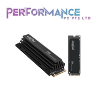 Crucial T705 1TB/2TB/4TB PCIe Gen5 NVMe M.2 SSD with / without heatsink (5 YEARS WARRANTY)