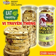 Biscotti Traditional Flavor - Whole-Wheat biscotti, Dietary Cereal Cake - Healthy BeeNut Snacks