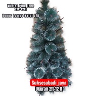 CHRISTMAS WINTER Pine TREE 4FT (120cm)-7FT (210cm) CHRISTMAS TREE SNOW CHRISTMAS TREE (CHRISTMAS DEC